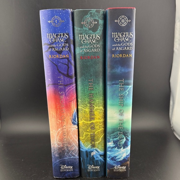 Rick Riordan Other - Magnus Chase and the Gods of Asgard Hardcover Book Set by